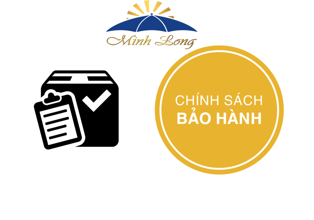 Chính sách bảo hành sản phẩm dù quảng cáo Minh Long