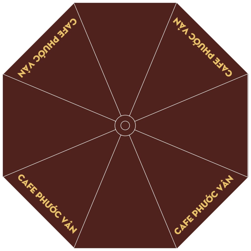 Dù quảng cáo Cam Ranh thiết kế chuyên nghiệp