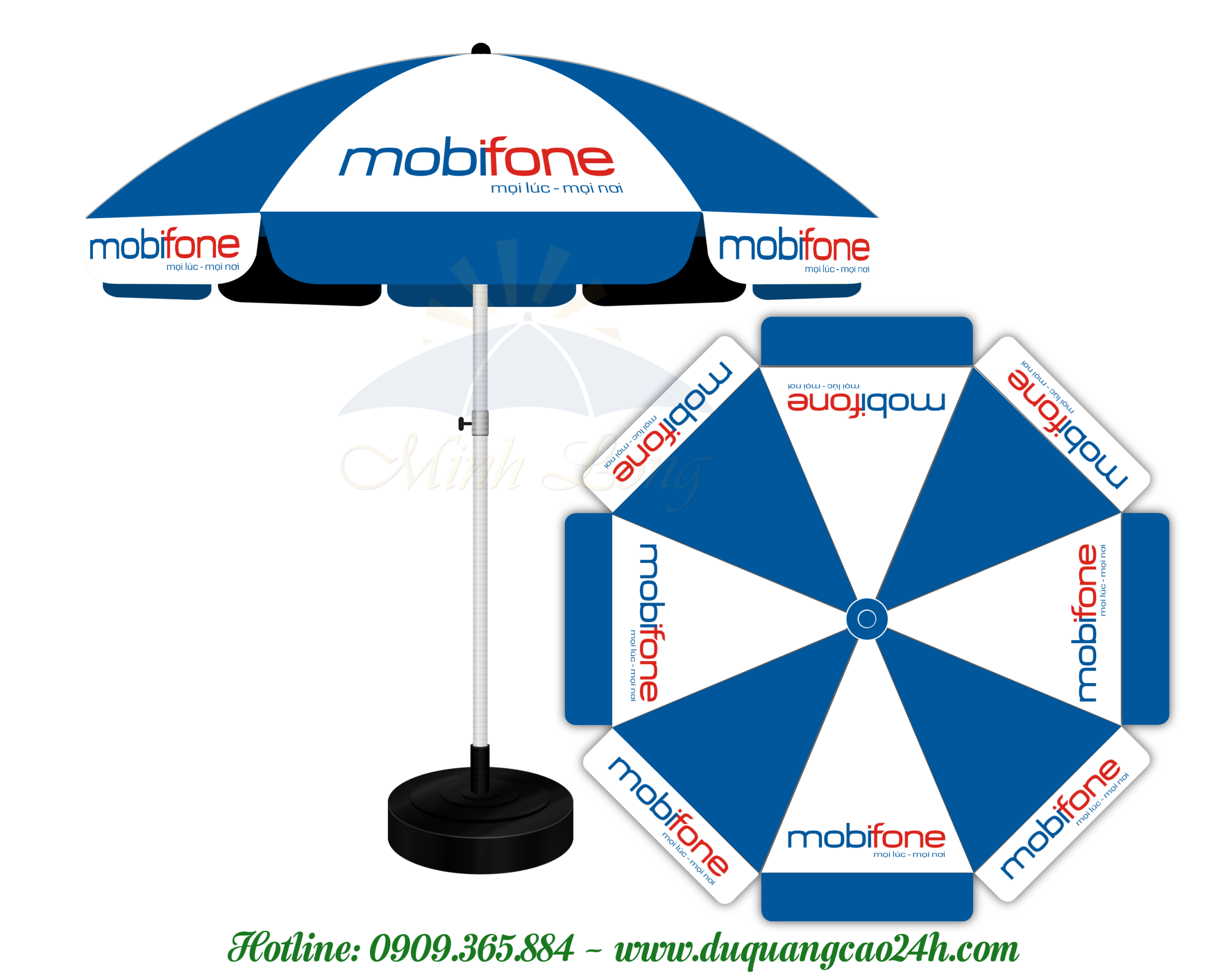 du-quang-cao-mobiphone Dù quảng cáo Mobiphone