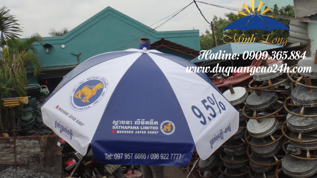 Xưởng dù quảng cáo tại Thành Phố Tuy Hoà