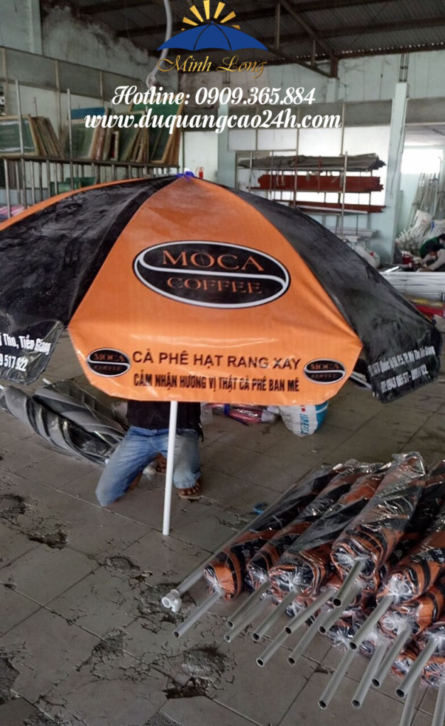 Bán dù quảng cáo tại Đồng Xoài uy tín, chất lượng cao