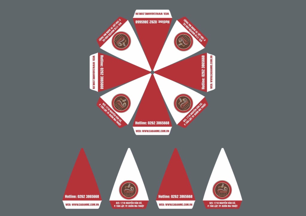 Làm dù quảng cáo tại Đắk Lắk uy tín