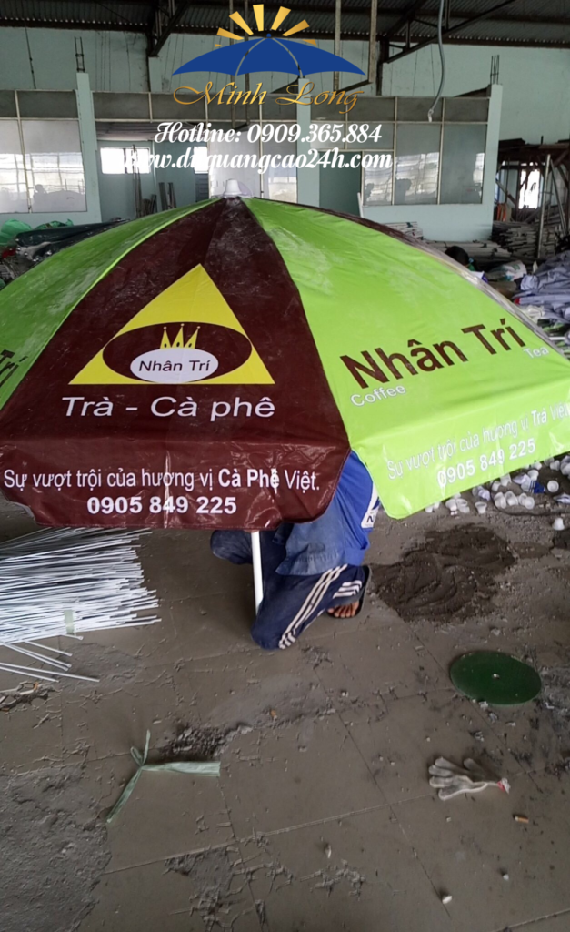 Địa chỉ làm dù quảng cáo tại TPHCM chất lượng tốt